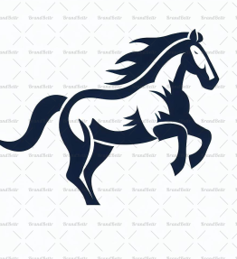 Galoppierendes Pferd